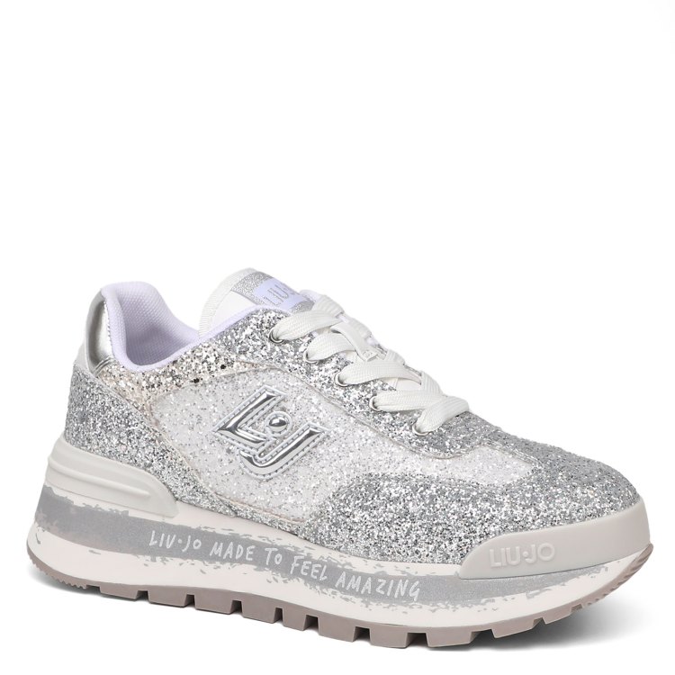 

Кроссовки женские Liu Jo BA4007 серебристые 38 EU, Серебристый, BA4007