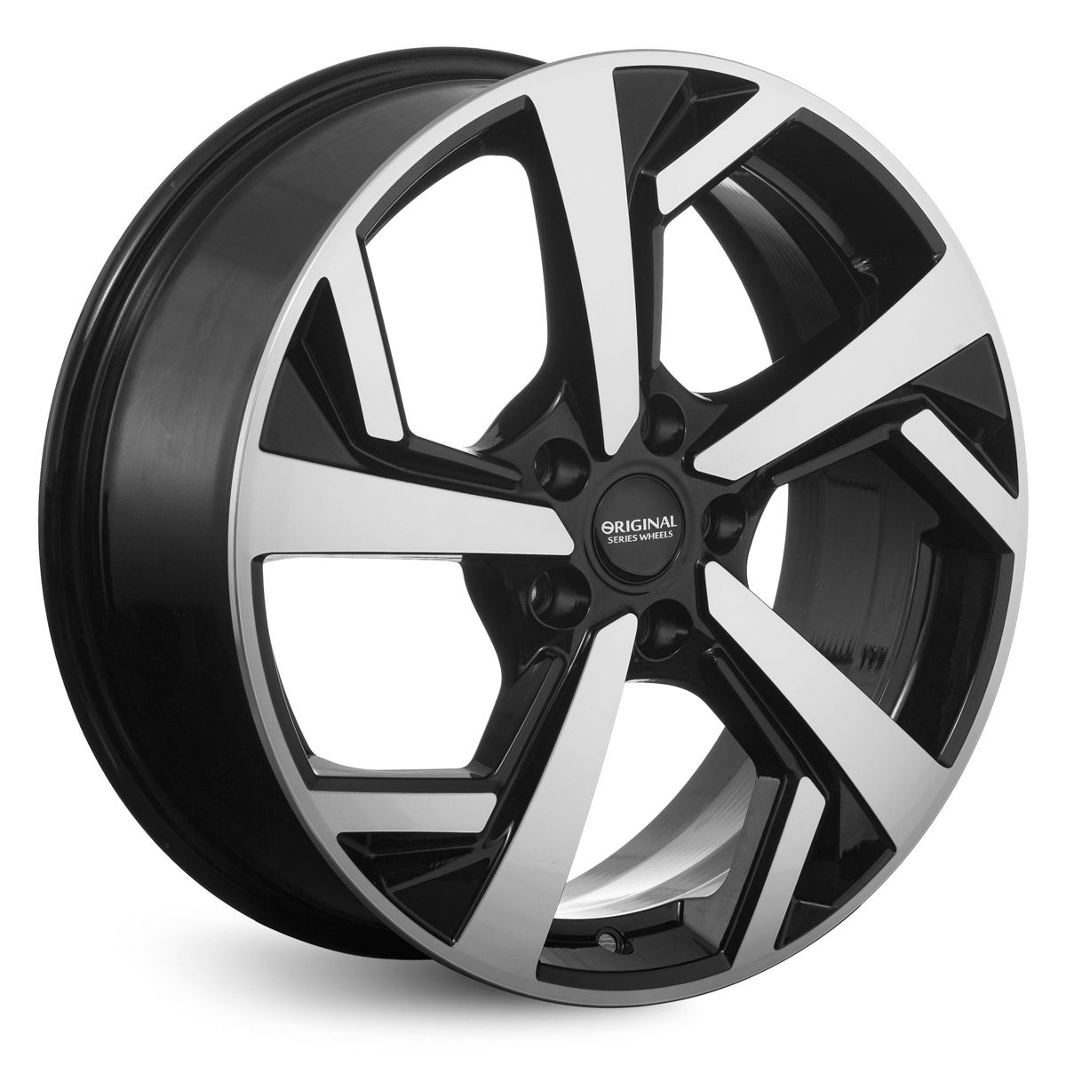 

Колесный диск СКАД KL-368 R16 5*108 ET50 Dia 63.35, литой алмаз черный., Черный;серебристый