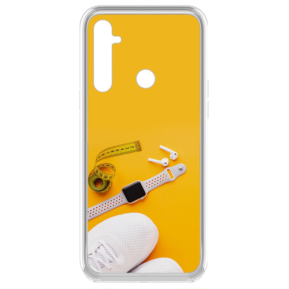 фото Чехол-накладка krutoff clear case кроссовки женские фитнес для realme 6i