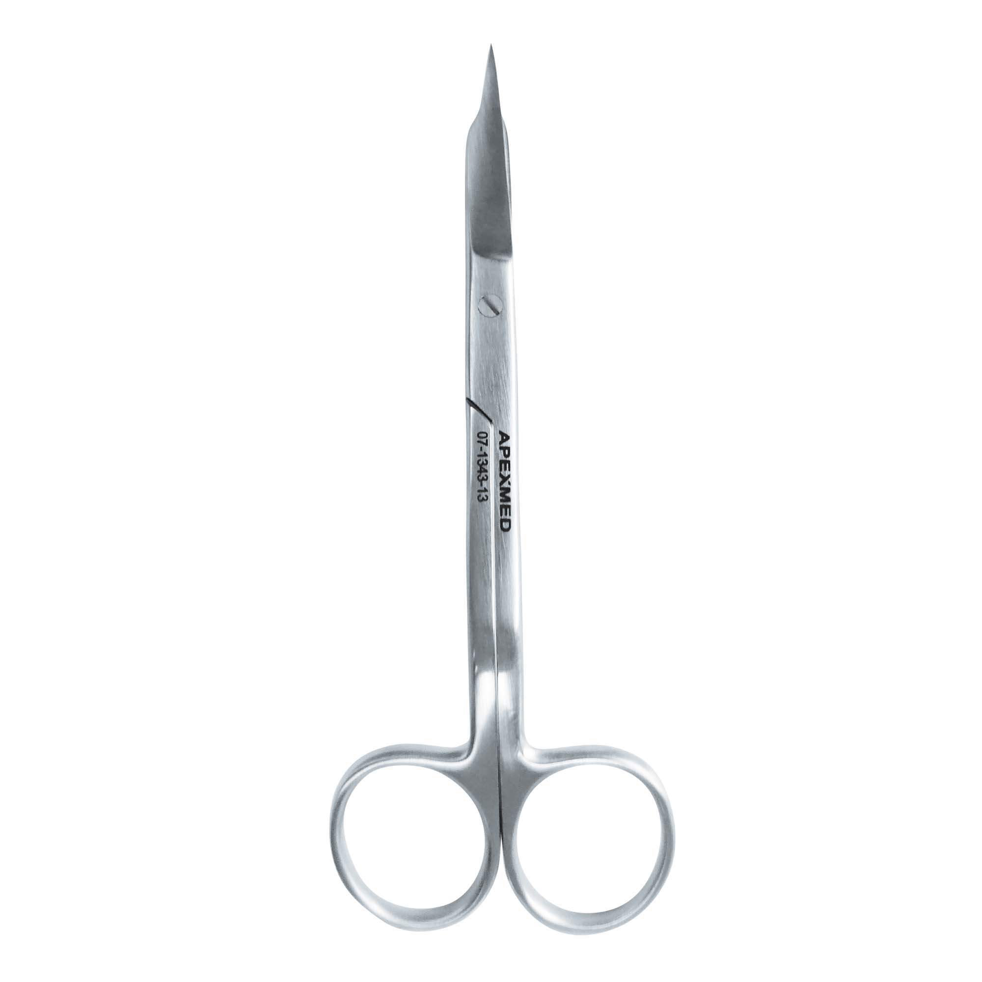 фото Ножницы хирургические apexmed goldmann-fox special с пилообразным лезвием 130 мм