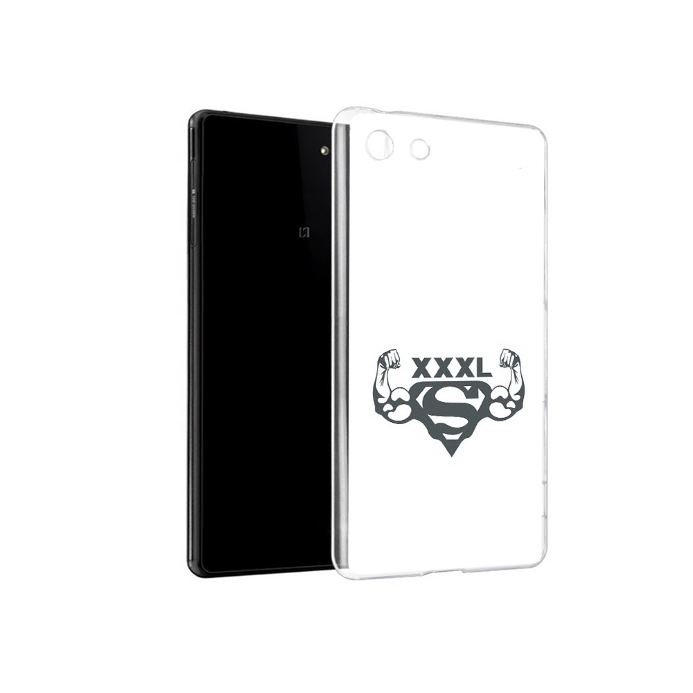 

Чехол MyPads Tocco для Sony Xperia M5 бодибилдинг супермен (PT16167.241.237), Прозрачный, Tocco