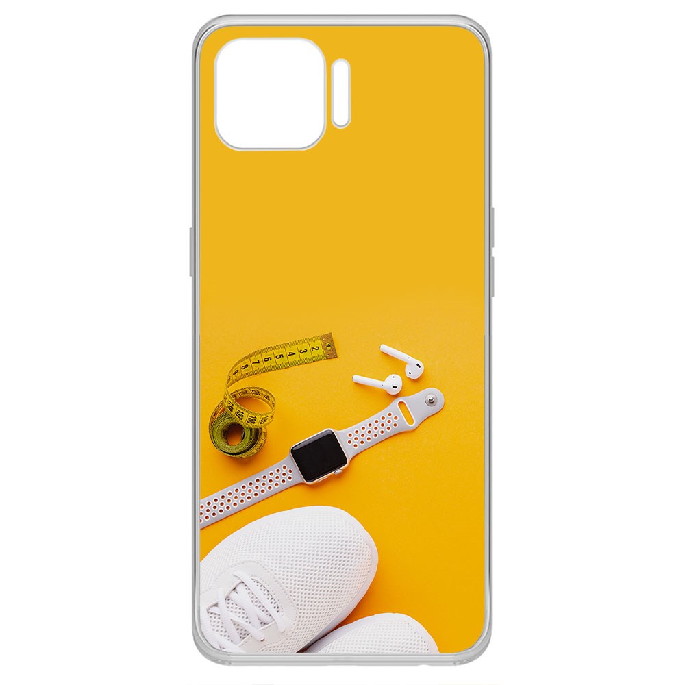 фото Чехол-накладка krutoff clear case кроссовки женские фитнес для oppo reno4 f