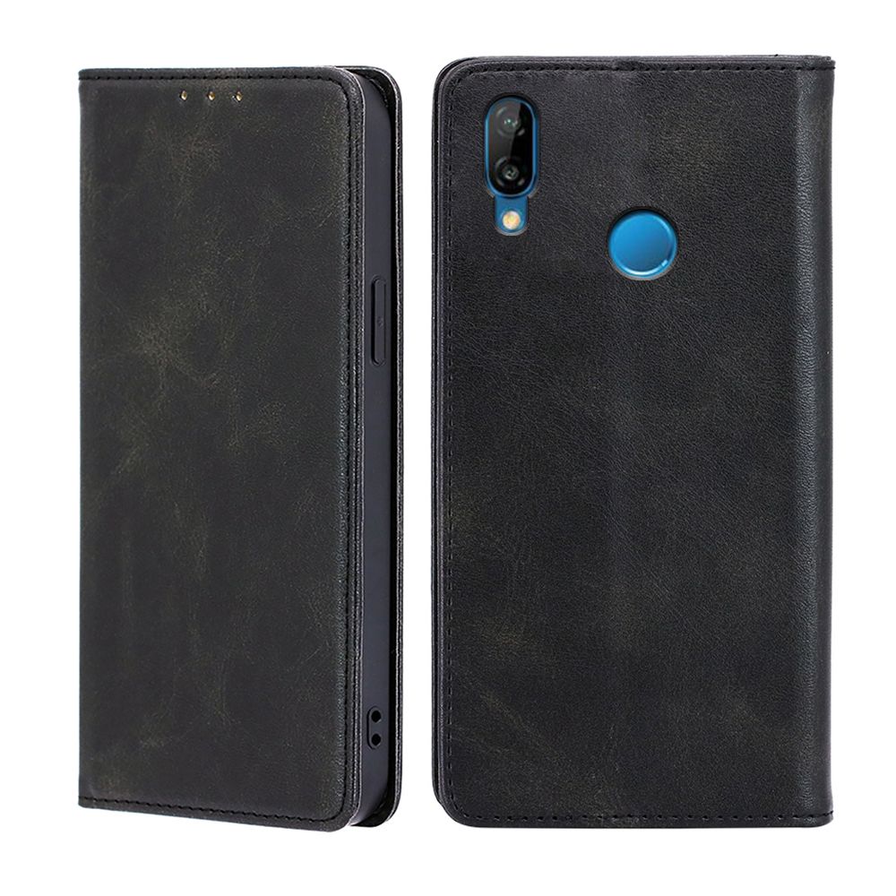 

Чехол-книжка MyPads для Huawei P20 Lite / Nova 3e, Черный