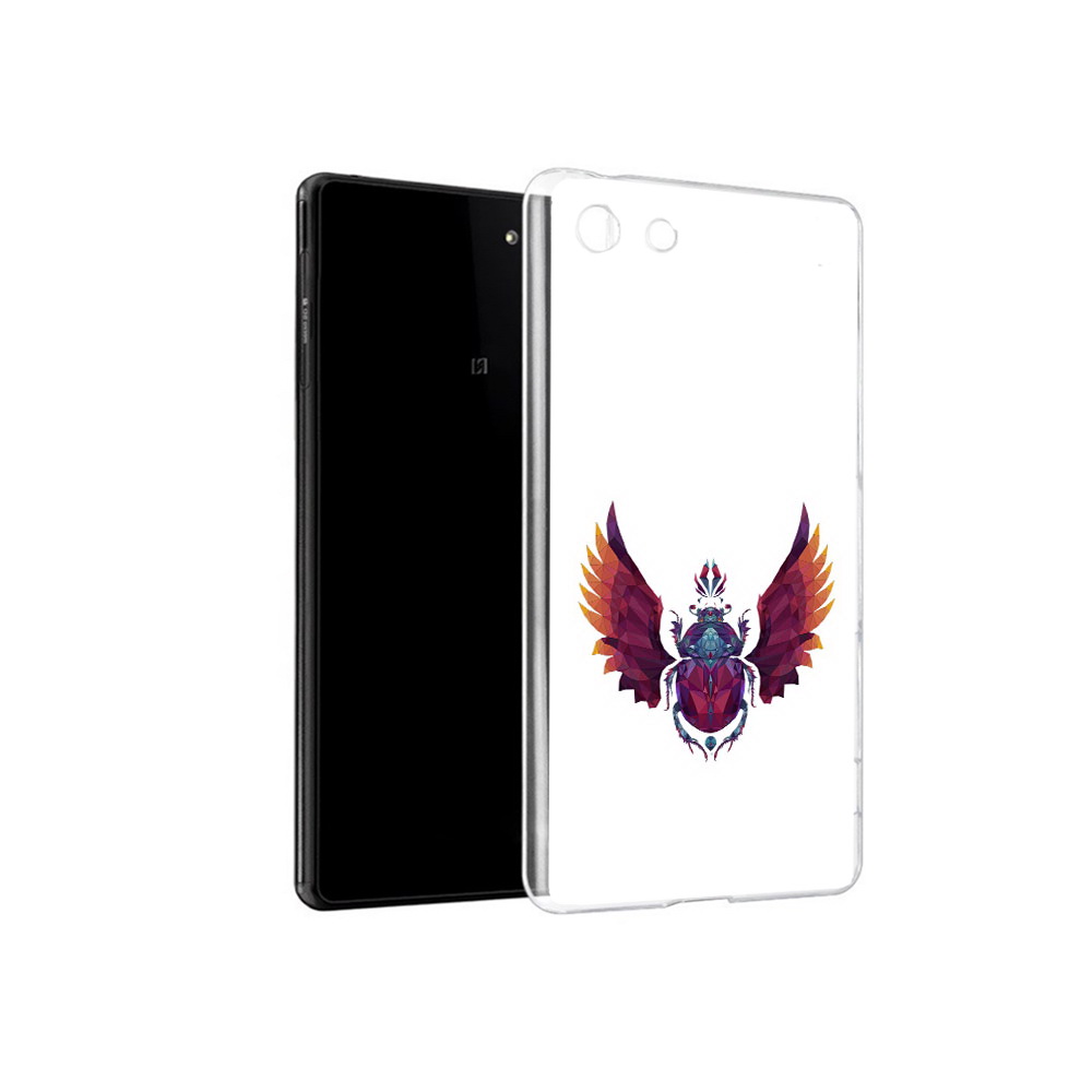 

Чехол MyPads Tocco для Sony Xperia M5 алмазный скоробей (PT16167.241.219), Прозрачный, Tocco