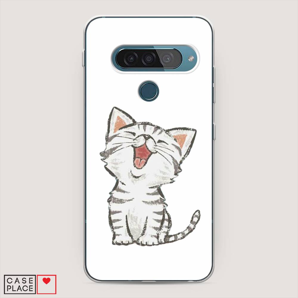 

Чехол Awog "Котенок рисованный" для LG G8s ThinQ, 84050-1