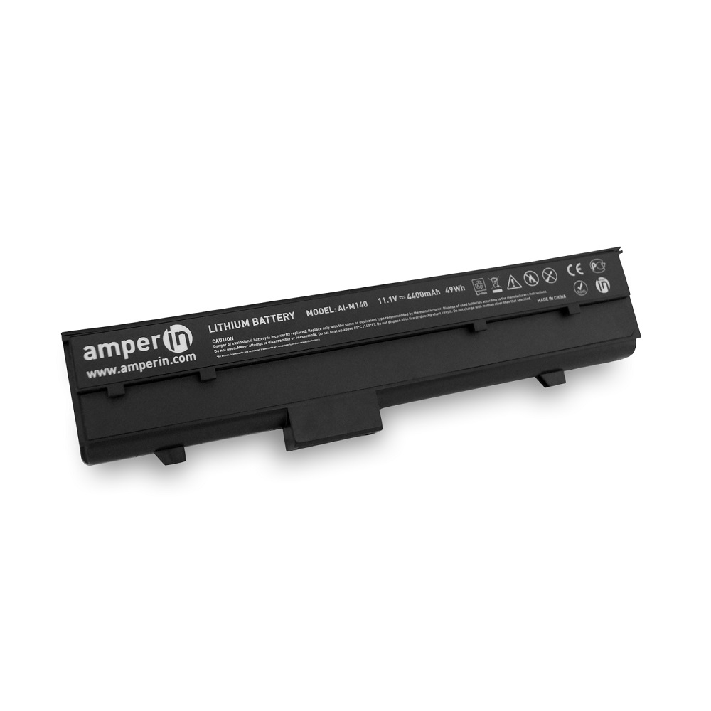 фото Аккумуляторная батарея amperin для ноутбука dell xps m140 11.1v 4400mah (49wh) ai-m140