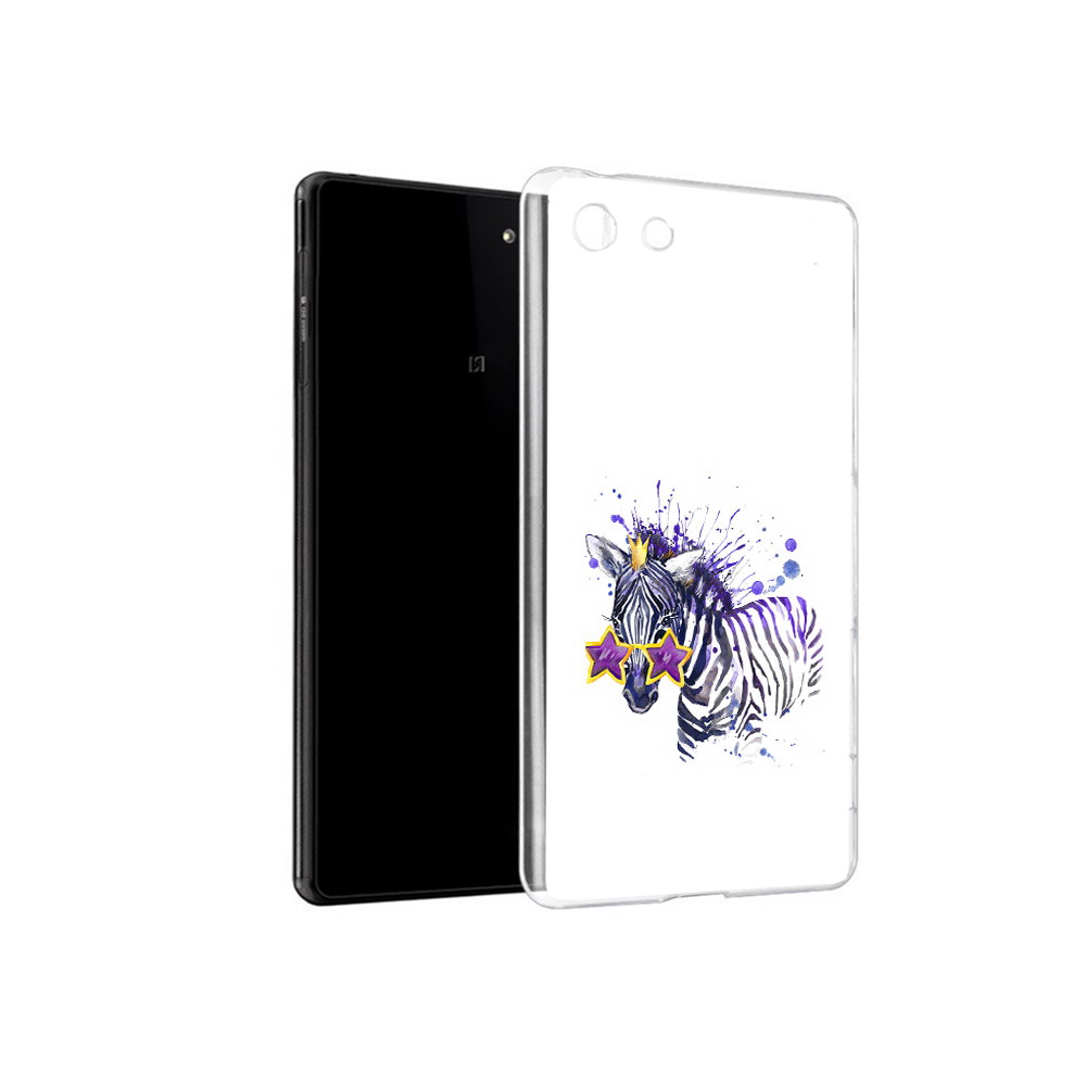 

Чехол MyPads Tocco для Sony Xperia M5 акварельная зебра (PT16167.241.215), Прозрачный, Tocco