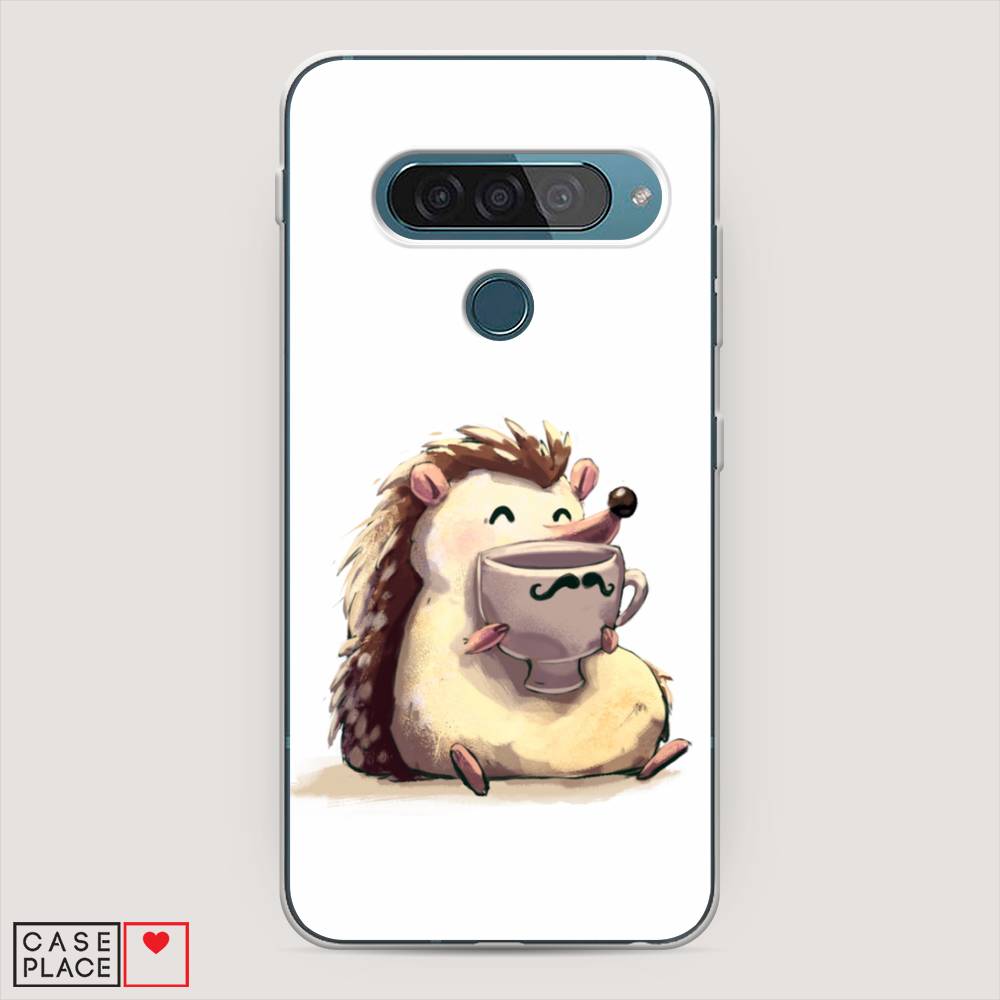 

Чехол Awog "Еж кофеман" для LG G8s ThinQ, 84050-10