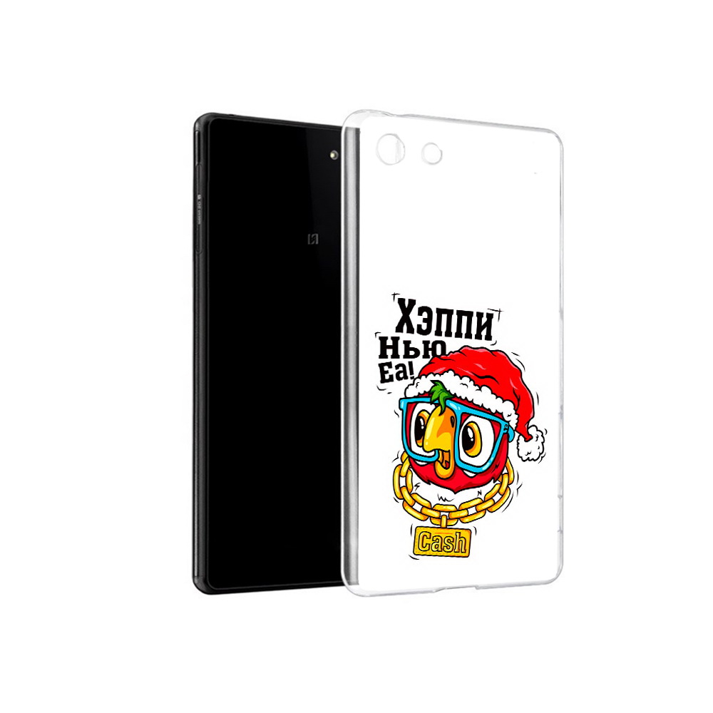 

Чехол MyPads Tocco для Sony Xperia M5 Хэппи нью еа (PT16167.241.196), Прозрачный, Tocco