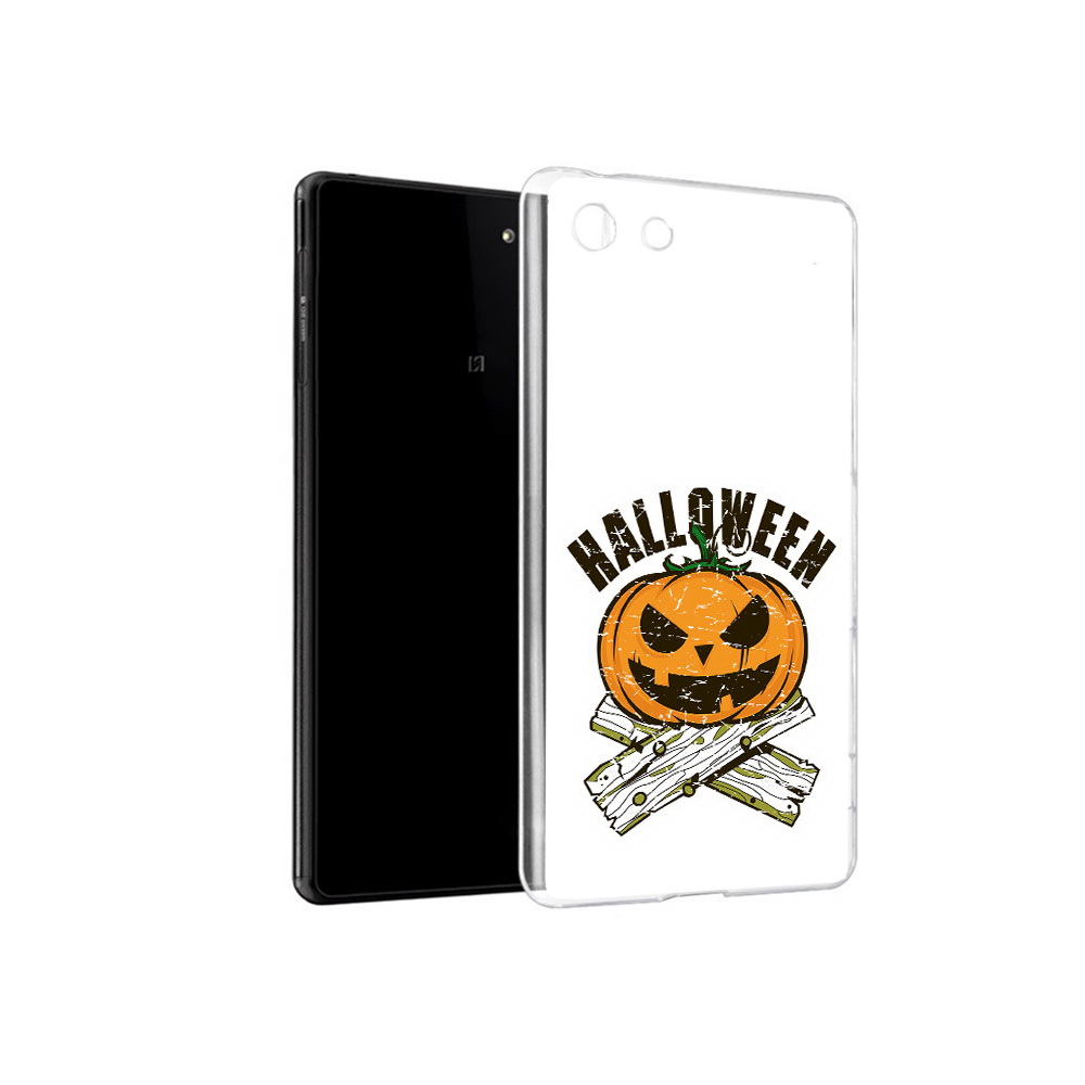

Чехол MyPads Tocco для Sony Xperia M5 Хэллоуин доски тыква (PT16167.241.194), Прозрачный, Tocco