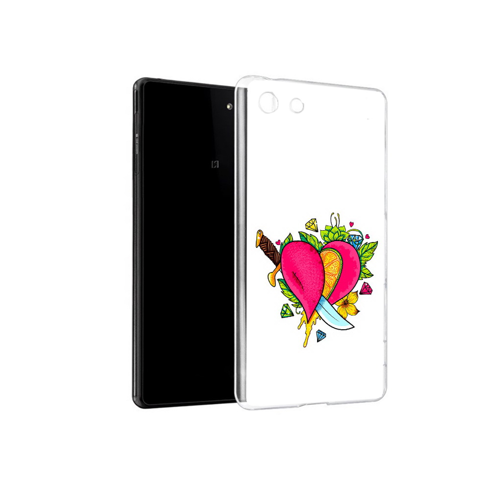 

Чехол MyPads Tocco для Sony Xperia M5 Фруктовое сердце (PT16167.241.188), Прозрачный, Tocco