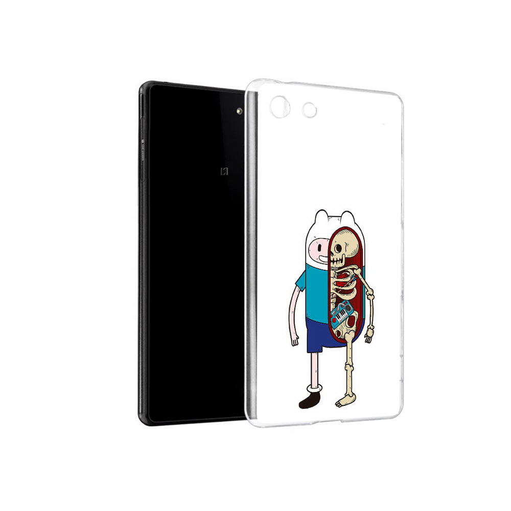 

Чехол MyPads Tocco для Sony Xperia M5 Финн скелет (PT16167.241.187), Прозрачный, Tocco