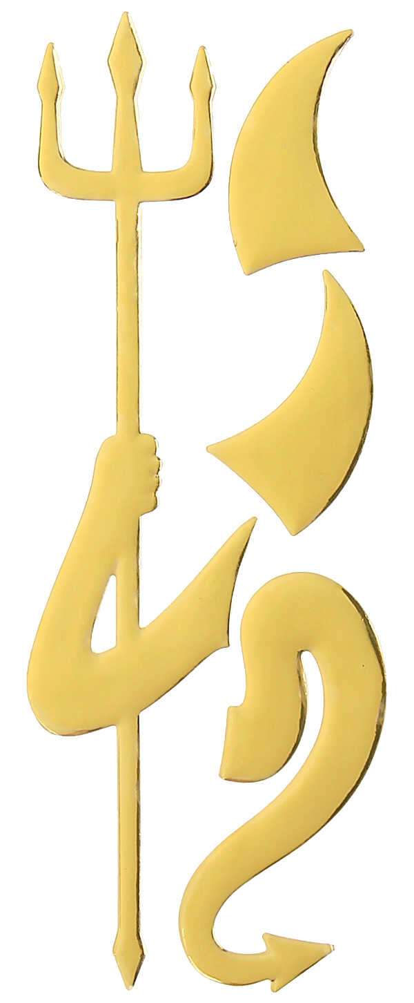 

Наклейка Демон Золото Da-303-05 Torso 138438 TORSO 64TZ1279, Жёлтый