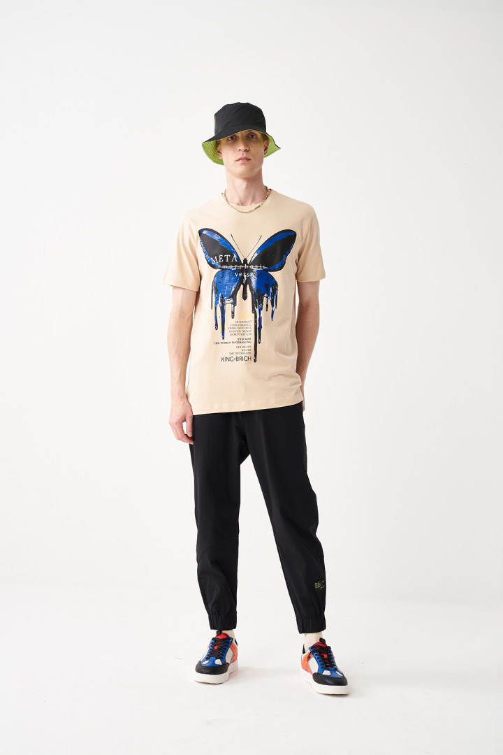 

Футболка мужская King Brich T-SHIRT1308 черная L (товары доставляются из-за рубежа), T-SHIRT1308