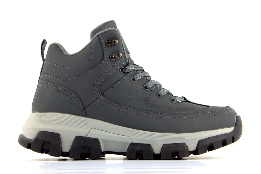 

Кроссовки мужские Sigma JN056-6 серые 45 RU, Серый, JN056-6