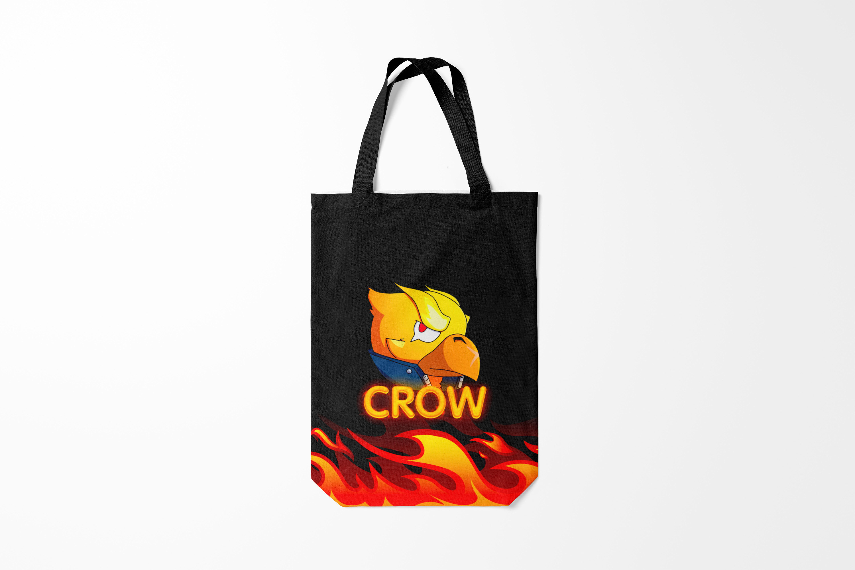 

Сумка шoппер унисекс Burnettie Brawl Stars CROW, бирюзовый, Brawl Stars CROW