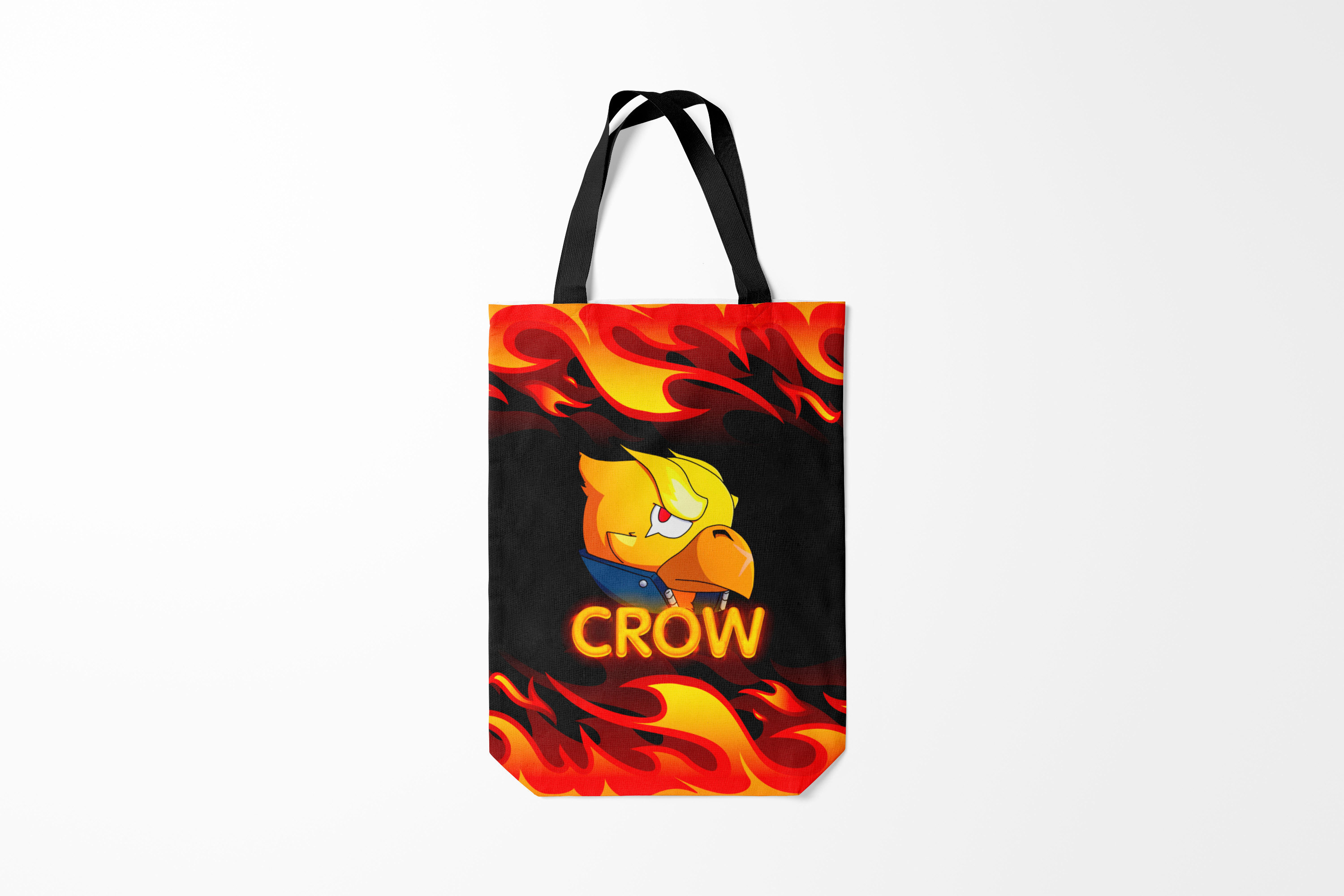 

Сумка шoппер унисекс Burnettie Brawl Stars CROW, разноцветный, Brawl Stars CROW