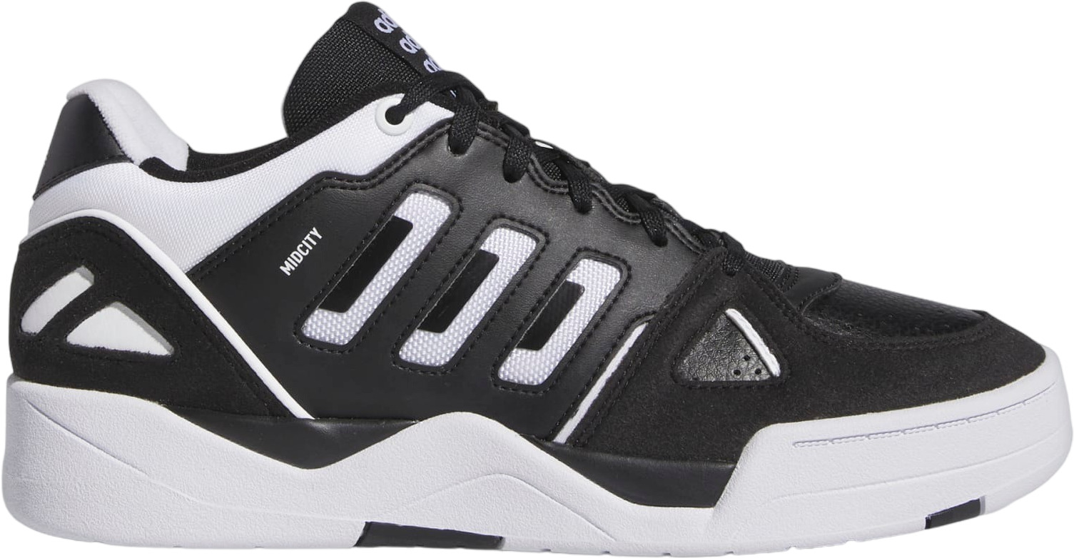 

Кеды мужские Adidas MIDCITY LOW черные 9 UK, Черный, MIDCITY LOW
