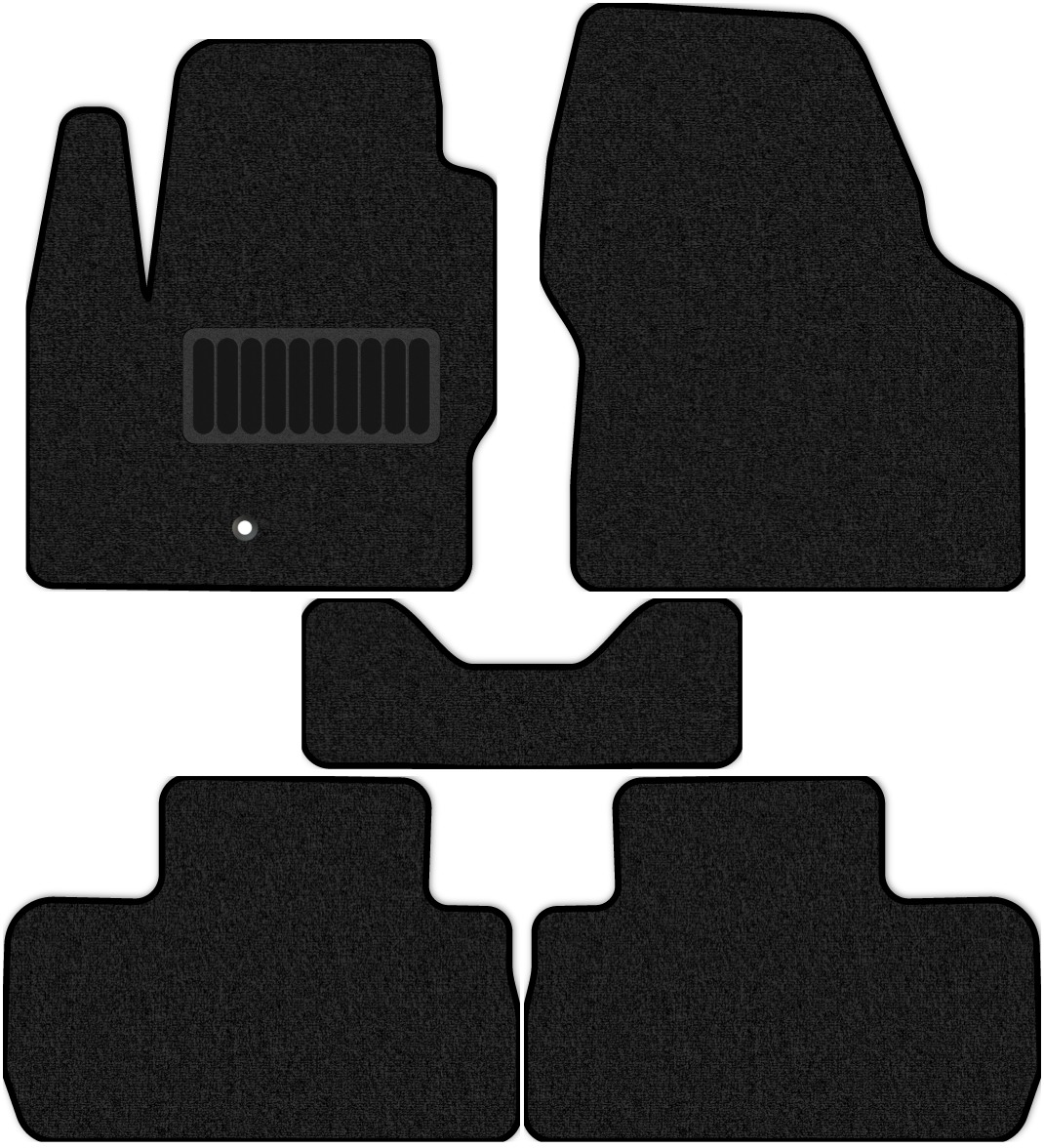 фото Коврики allmone "comfort" для land rover freelander ii (l359) (2006 - 2014) темно-серый 5