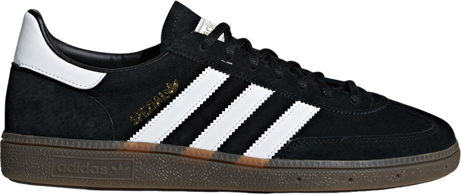 

Кеды мужские Adidas Handball Spezial черные 9.5 UK, Черный, Handball Spezial