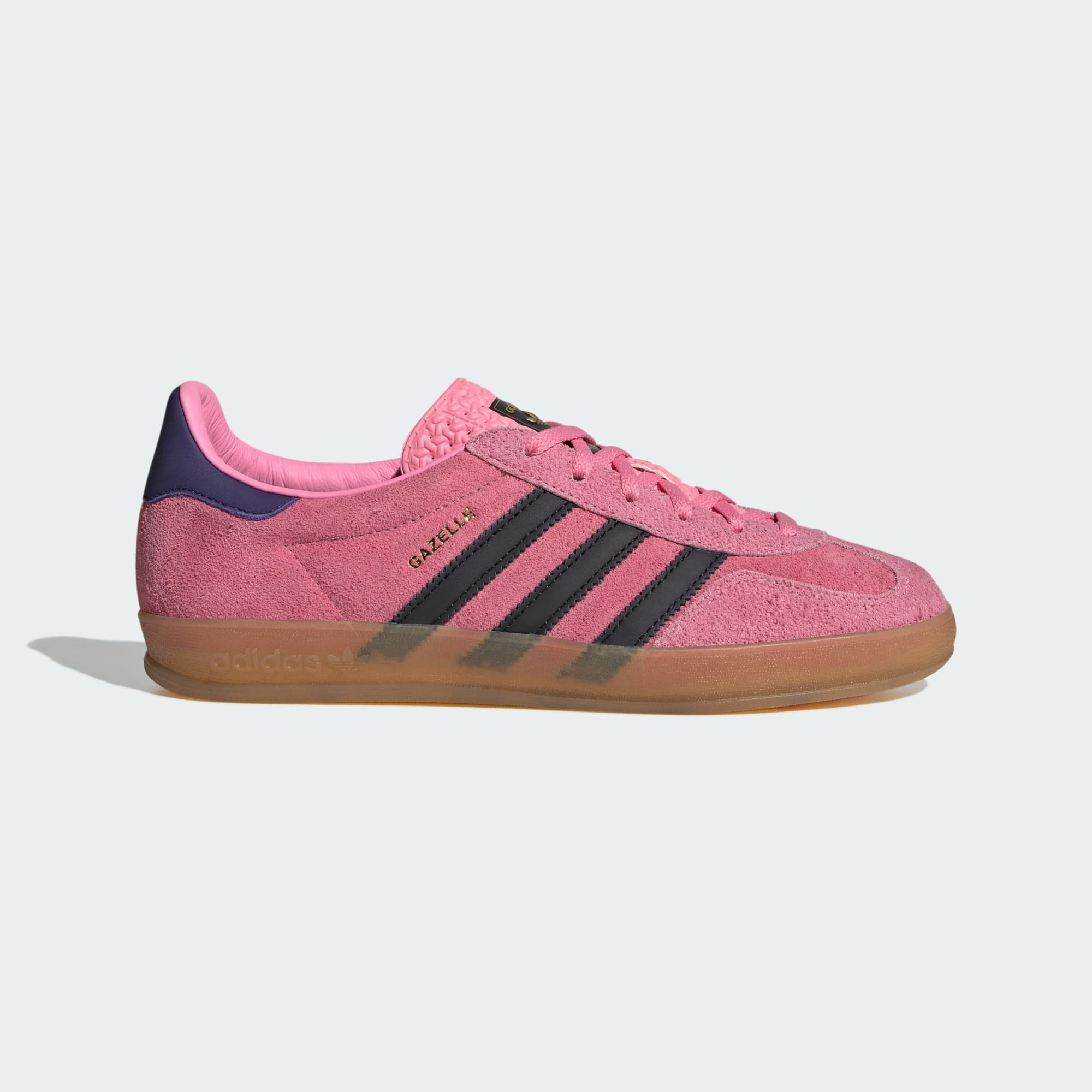 

Кеды женские Adidas GAZELLE INDOOR W розовые 7 UK, Розовый, GAZELLE INDOOR W