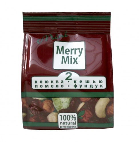 

Фруктово-ореховая смесь Merry Mix с ягодами №2 60 г