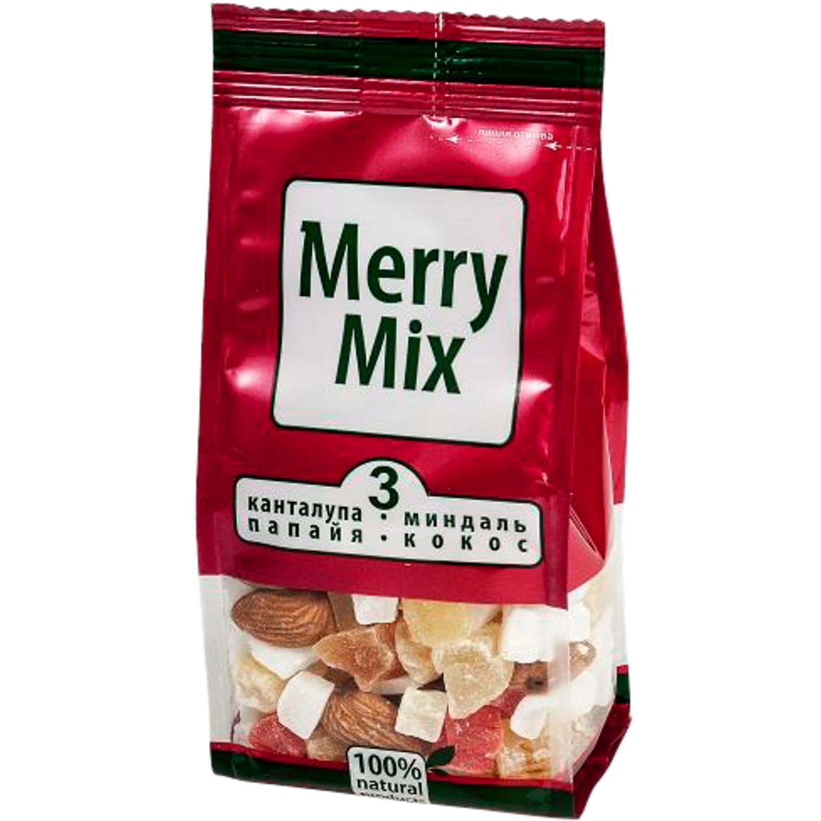 

Фруктово-ореховая смесь Merry Mix №3 130 г