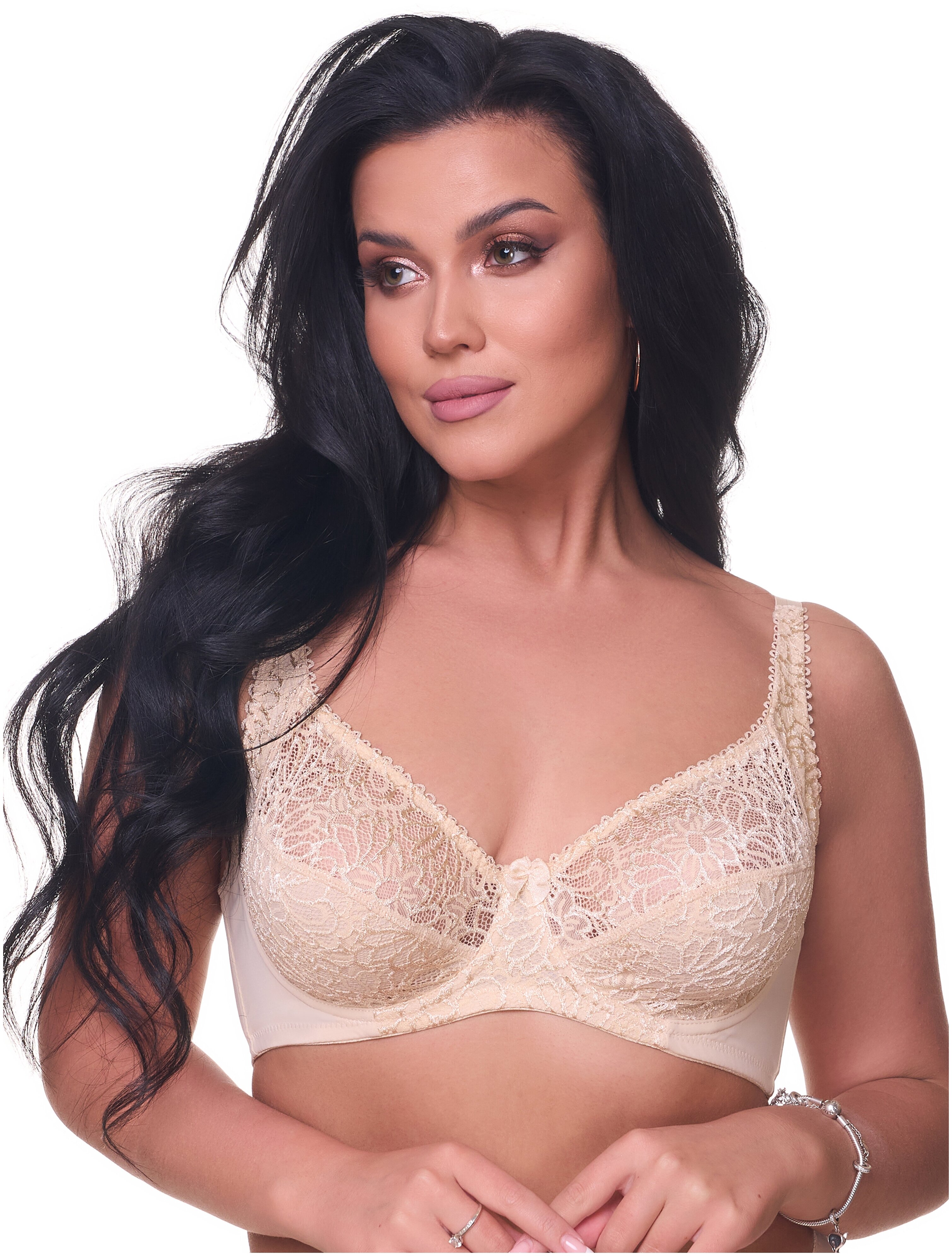 

Бюстгальтер женский Wish Woman 7121 бежевый 75C, 7121
