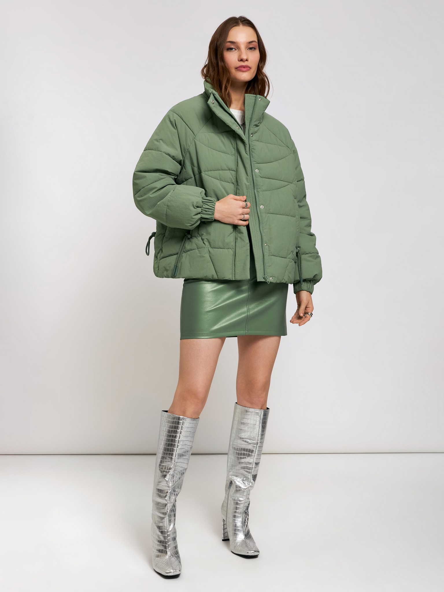 Куртка женская Concept Club 10200130338 зеленая S
