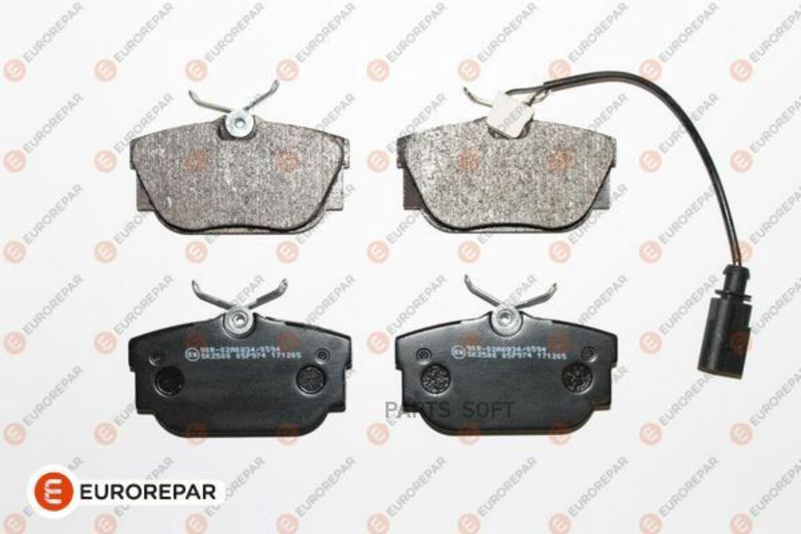 

Тормозные колодки Eurorepar 1617263080