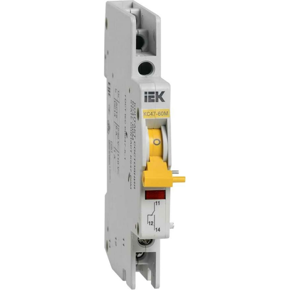 

IEK Контакт состояния КС47-60М на DIN-рейку для ВА47-60M MVA31D-KS-1