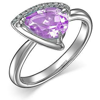 

Кольцо из серебра с фианитом р. 19 АЛЬКОР 01-2212_00АМ-00, 01-2212_00АМ-00