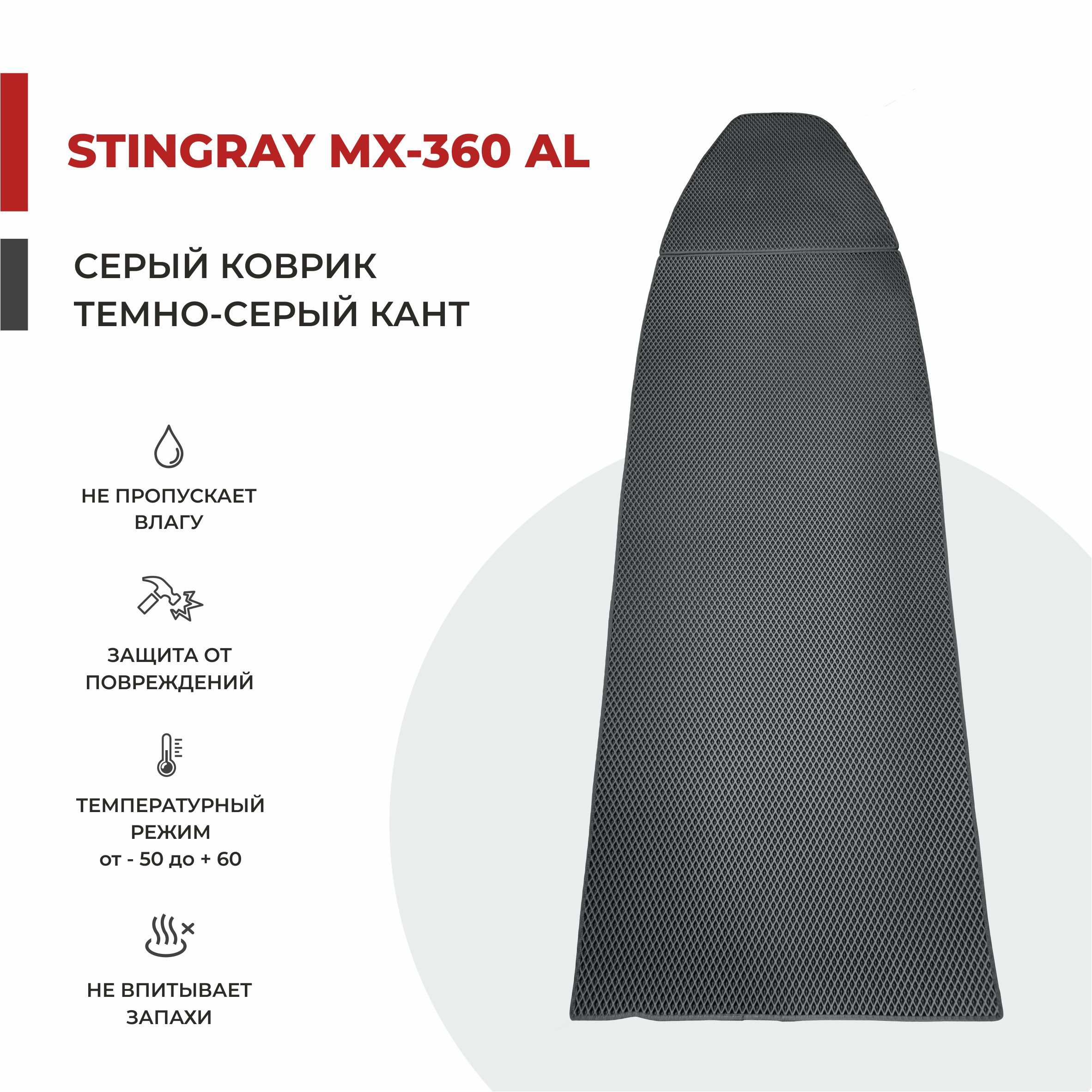 EVA коврик в лодку ПВХ EVA PROFY Stingray MX-360 AL 256*99.5