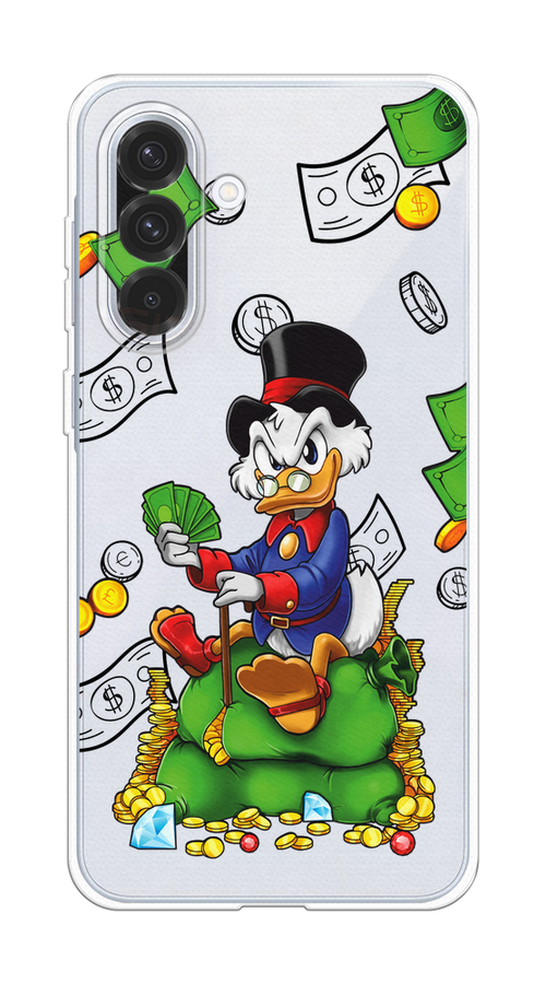 

Чехол на Samsung Galaxy A36 5G "Scrooge Richness", Черный;синий;зеленый, 2110650-1