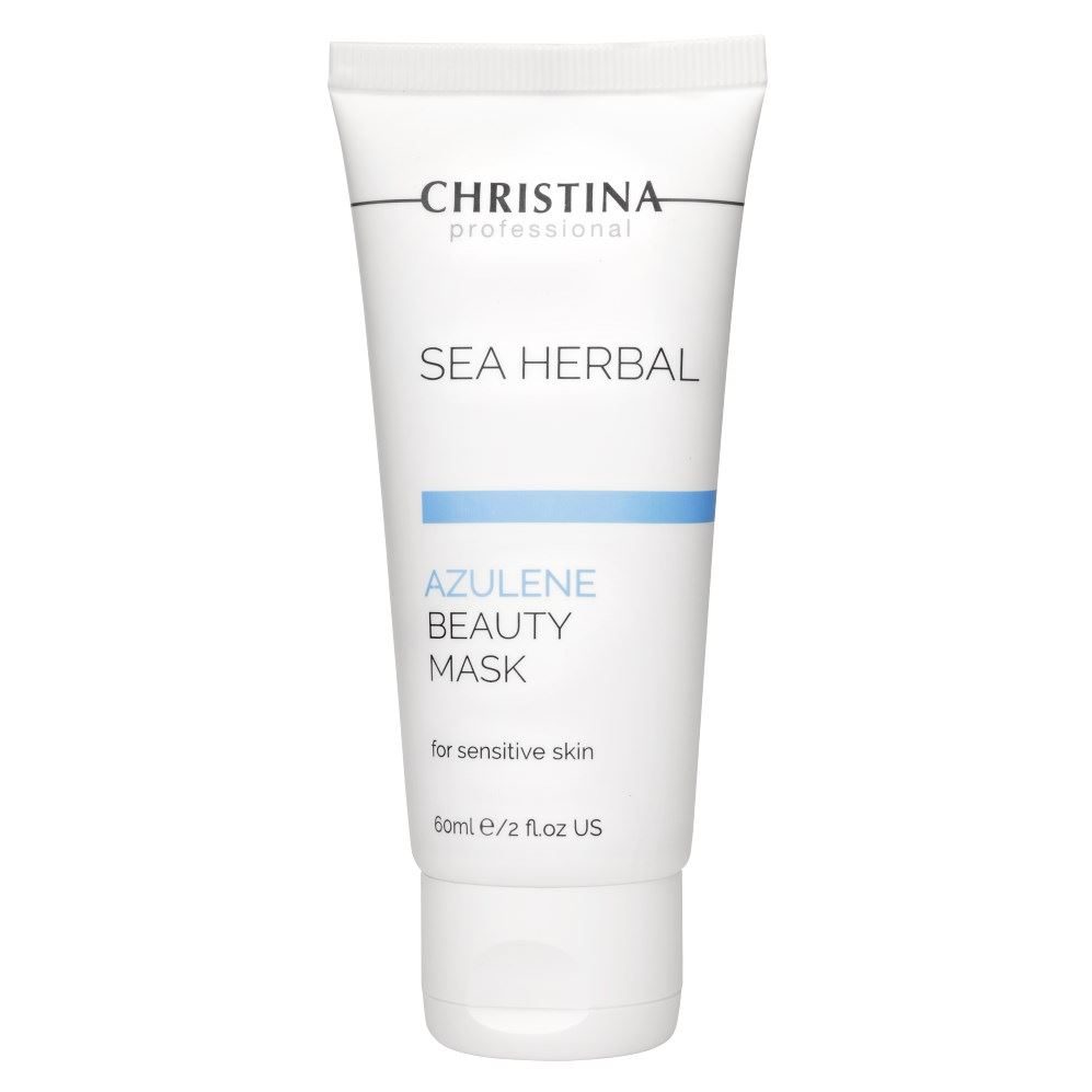 фото Маска для лица christina sea herbal beauty mask azulene 60 мл