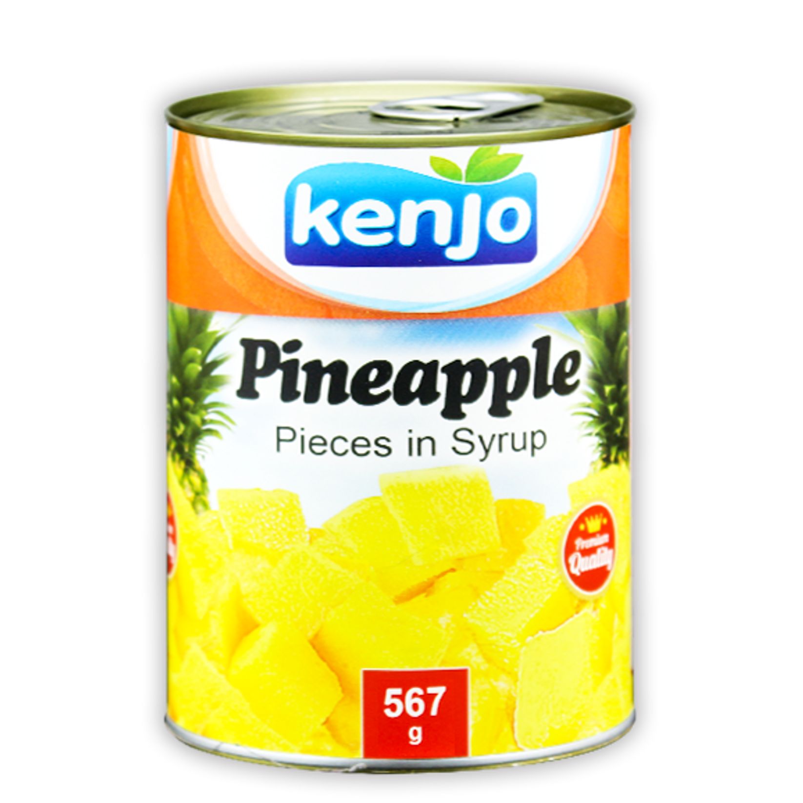 

Ананас Kenjo кусочки в легком сиропе 567 г