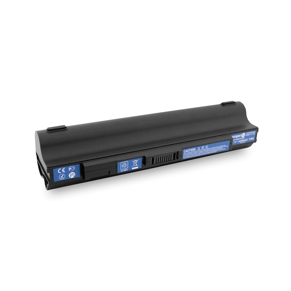 фото Аккумуляторная батарея amperin для ноутбука acer aspire one 531/751 11.1v 6600mah ai-751h