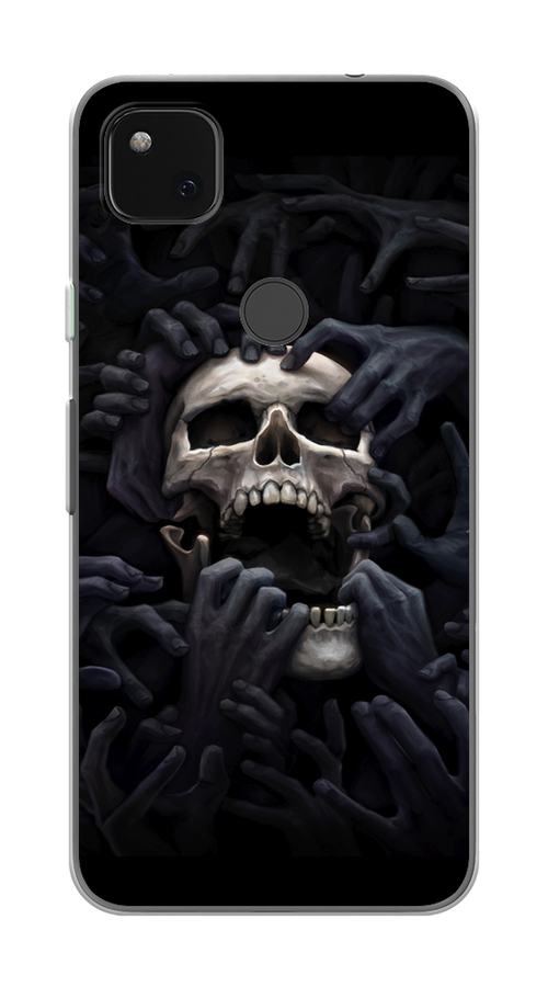 

Чехол Awog на Google Pixel 4A "Череп 29", Разноцветный, 270650-9