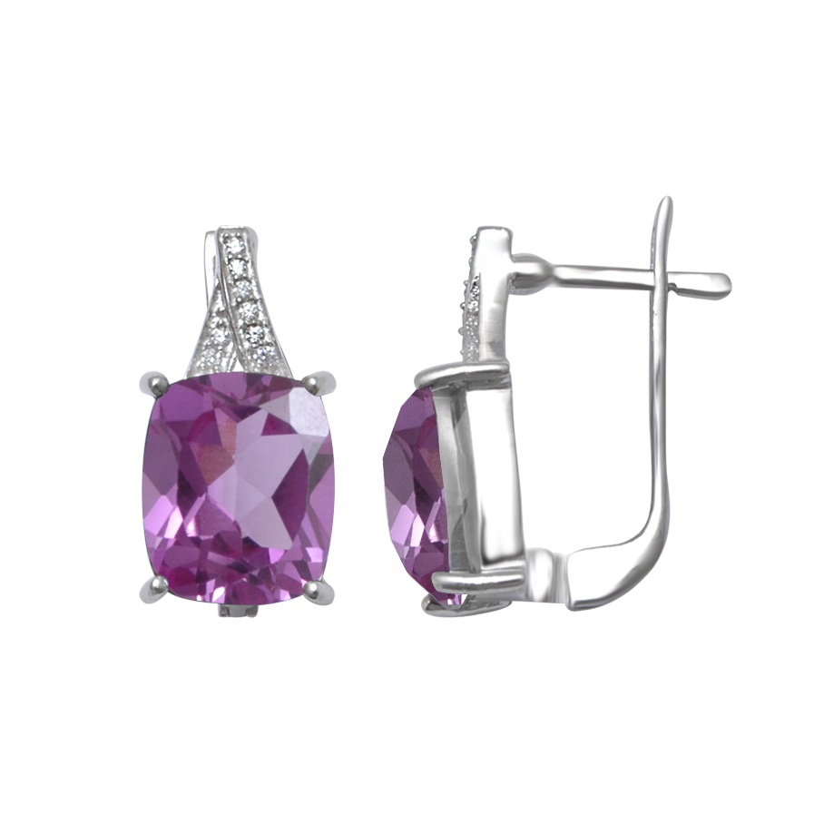 

Серьги из серебра с александритом Balex Jewellery 2410931640, 2410931640