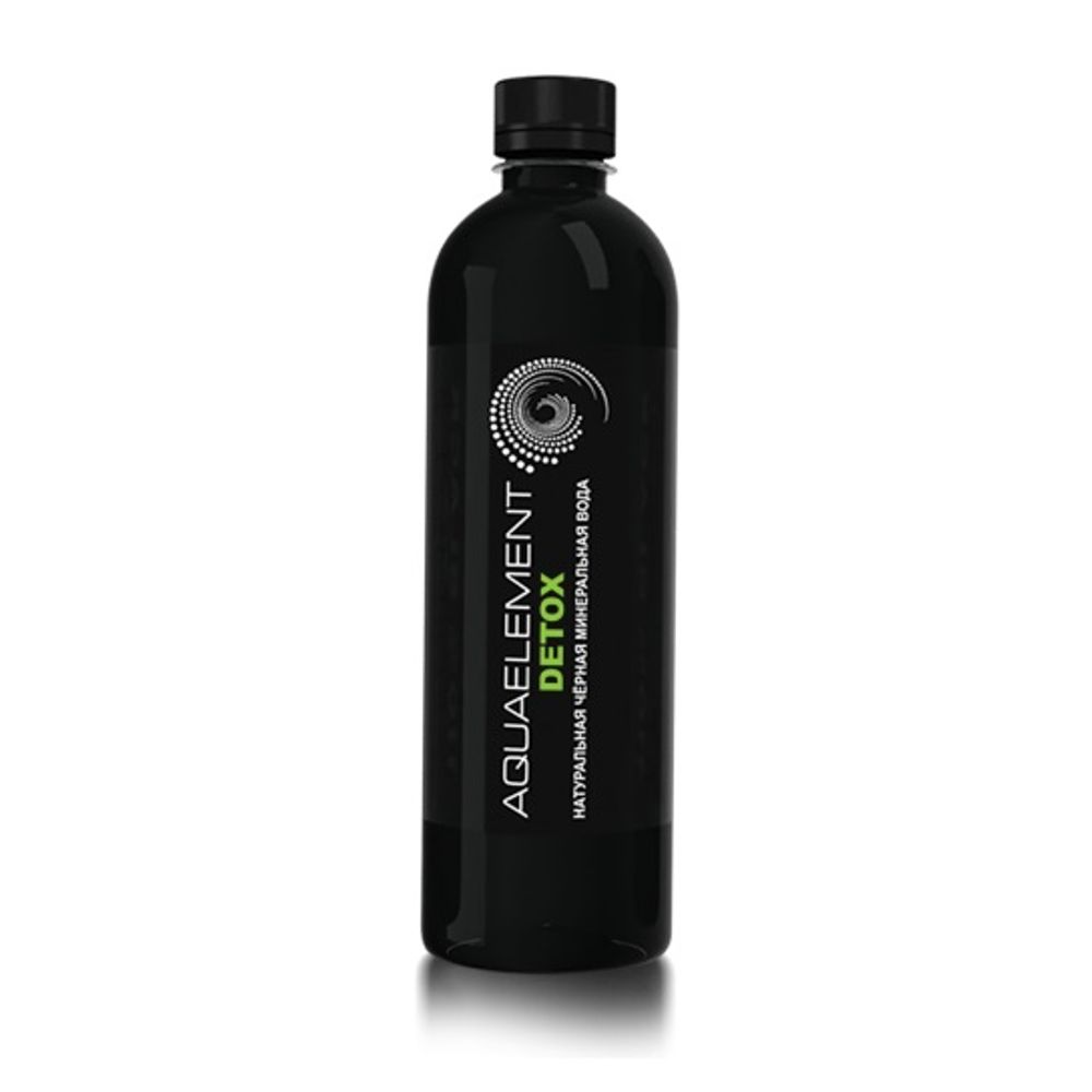 

Вода минеральная Aquaelement Detox черная натуральная негазированная 0,6 л
