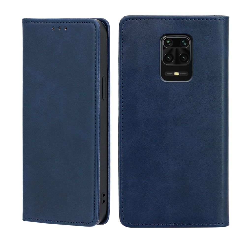 

Чехол-книжка MyPads для Xiaomi Redmi Note 9 Pro / 9S / Сяоми Редми Ноте 9 Про/ 9S,Теляч..., Синий