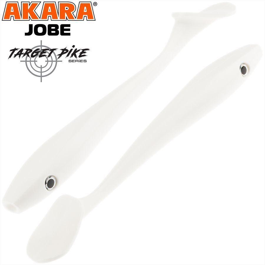 

Силиконовая приманка Akara Jobe Target Pike Big Bait J200-02T-F2 2 шт, Jobe Target Pike Big Bait