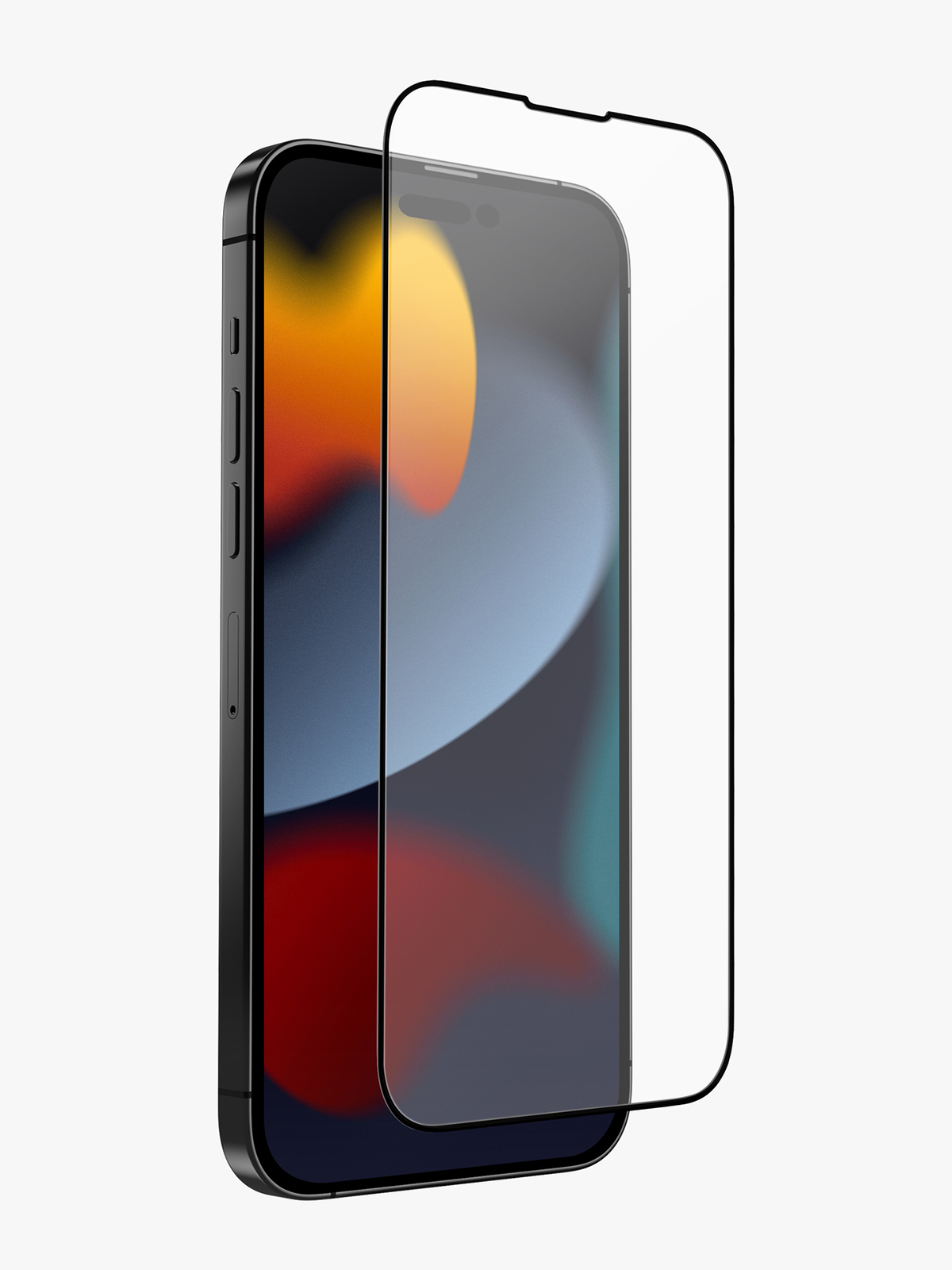 

Стекло Uniq для iPhone 13 Pro Max/14 Plus Optix Matte Clear/Black, Matte