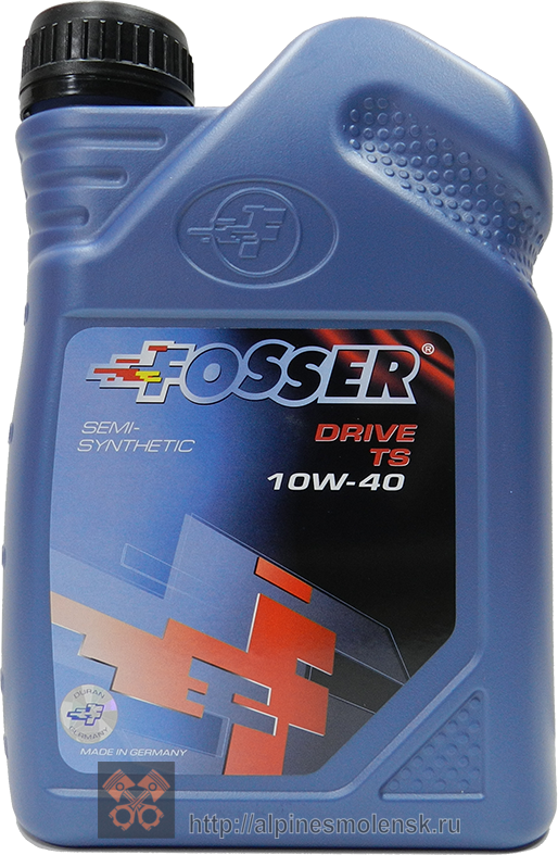 Моторное масло FOSSER полусинтетическое Drive TS 10W40 1л