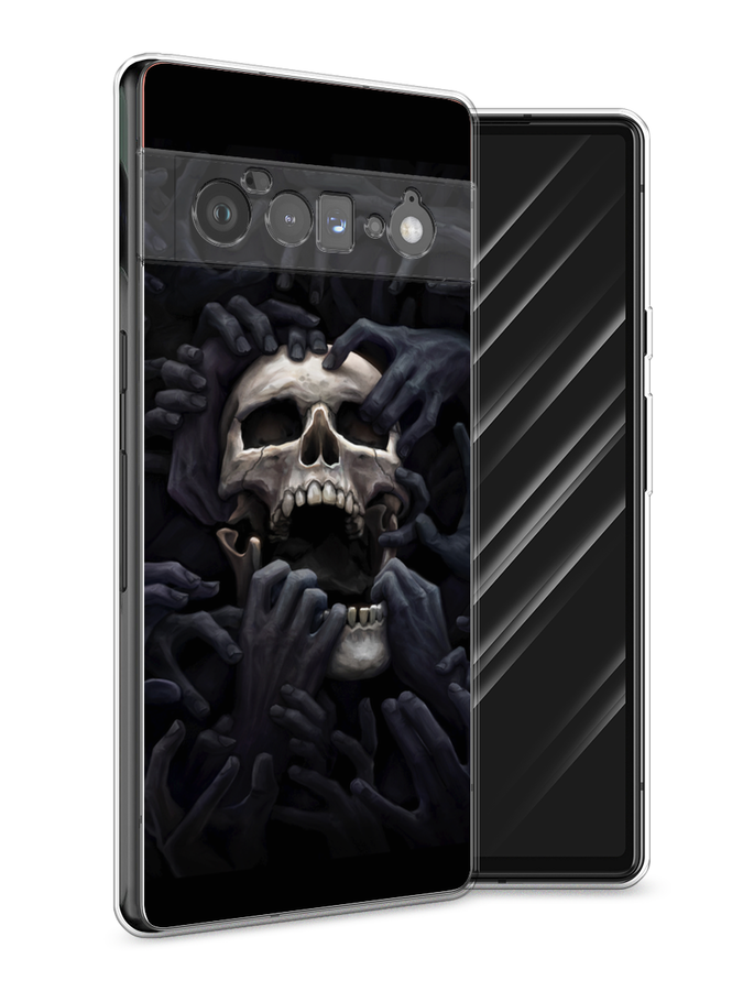 

Чехол Awog на Google Pixel 6 Pro "Череп 29", Разноцветный, 270950-9