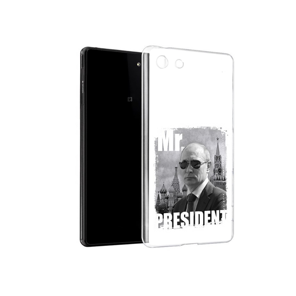 

Чехол MyPads Tocco для Sony Xperia M5 Путин (PT16167.241.141), Прозрачный, Tocco