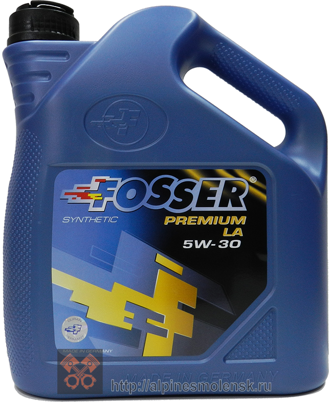 Моторное масло FOSSER синтетическое Premium LA 5W30 4л