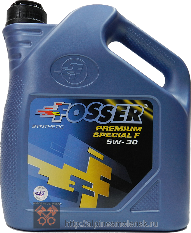 Моторное масло FOSSER синтетическое Premium Special F 5W30 4л