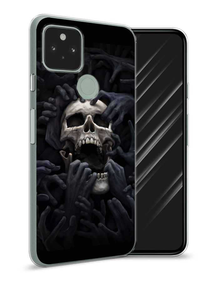 

Чехол Awog на Google Pixel 5A "Череп 29", Разноцветный, 271050-9