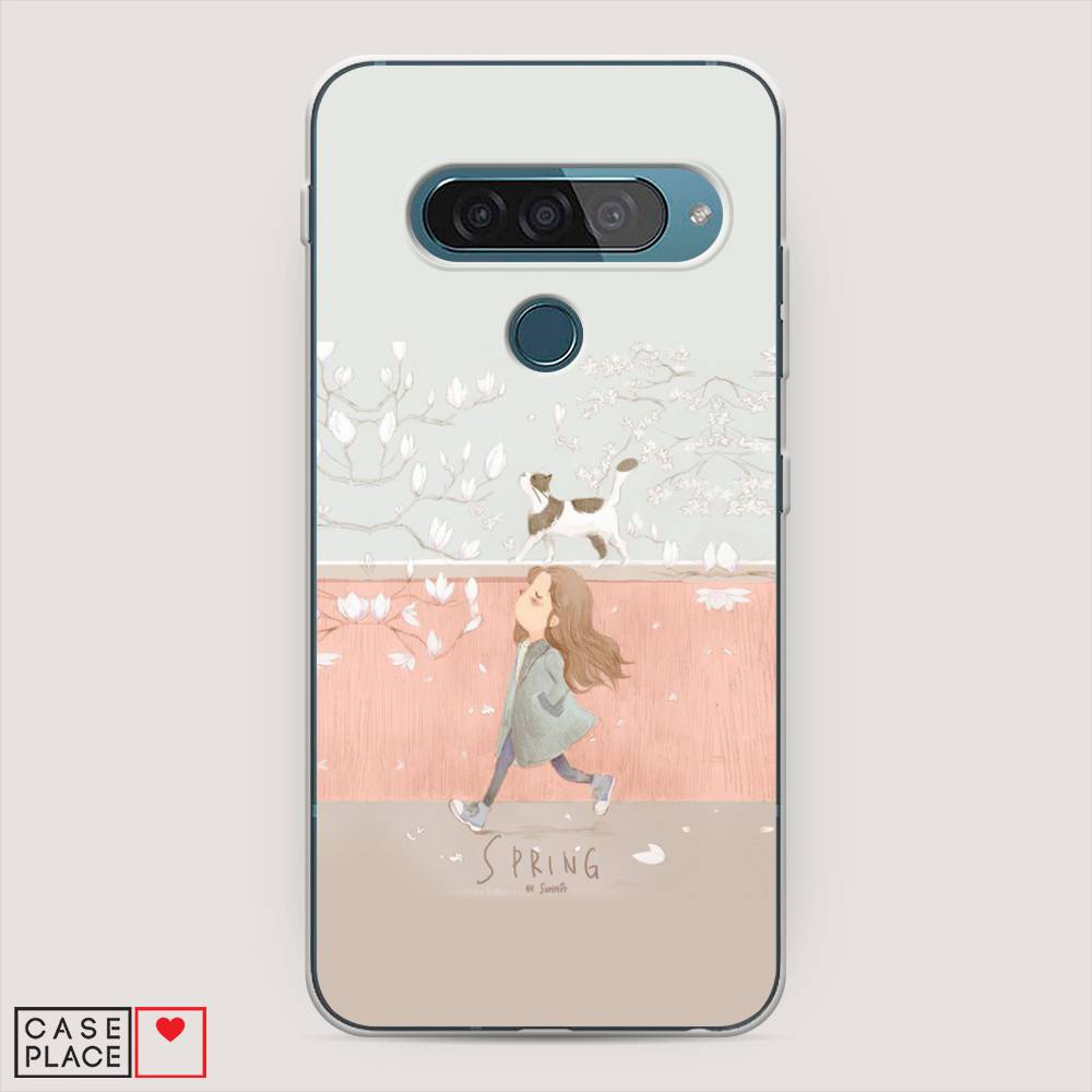 

Чехол Awog "Девочка-весна" для LG G8s ThinQ, 84050-7